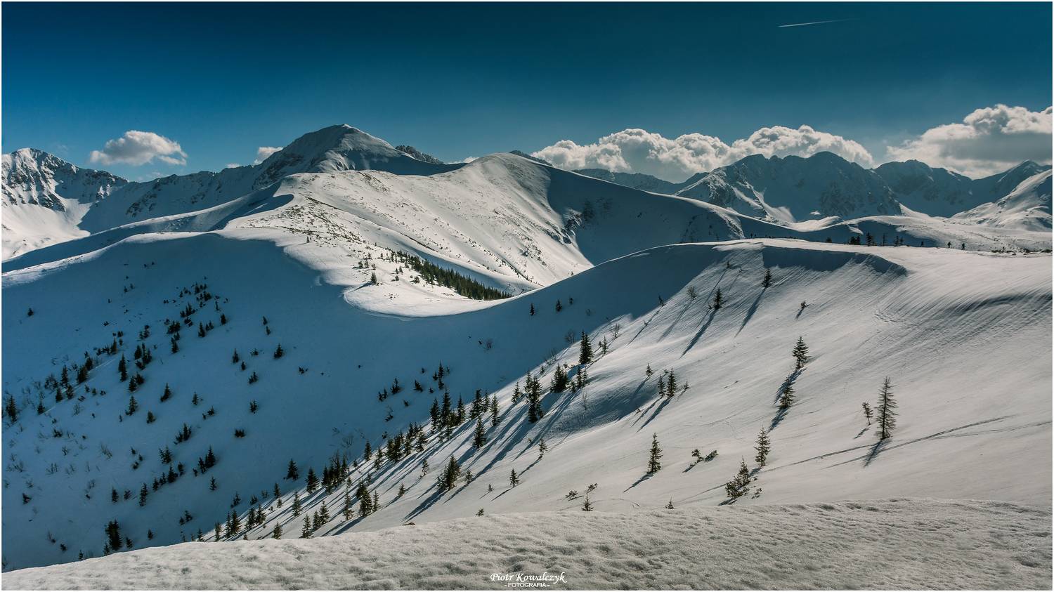 polska, tatry, zima, drzewa, Kowalczyk Piotr