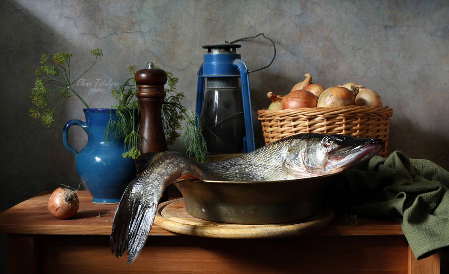 щука, рыба, Елена Татульян