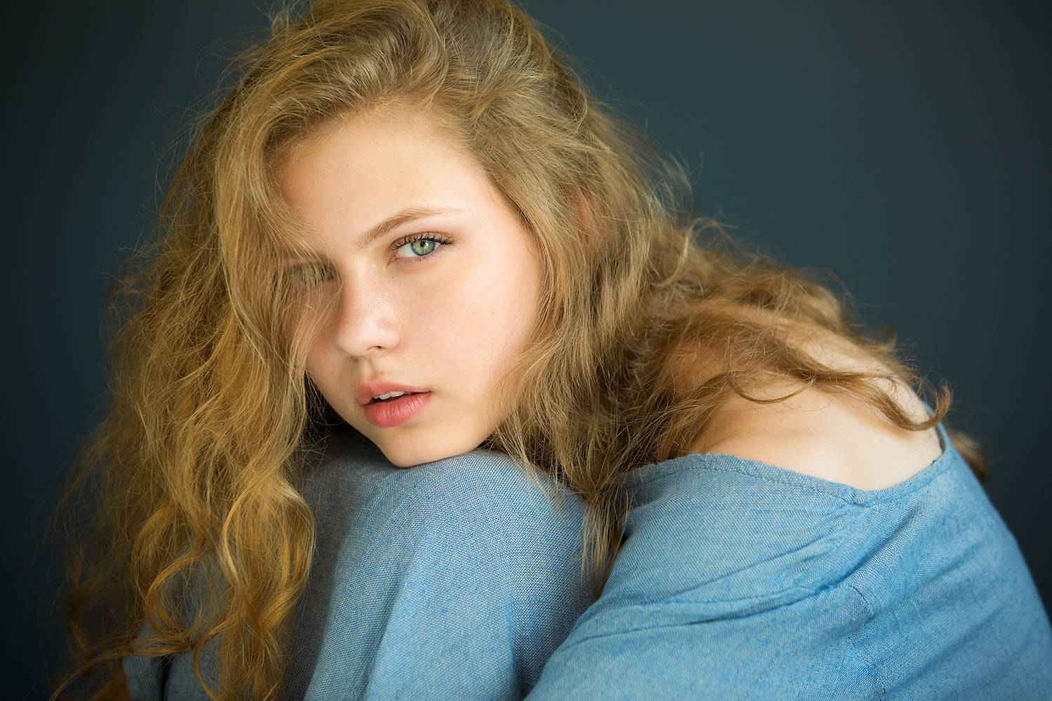 портрет, девушка, Алексей Назаров