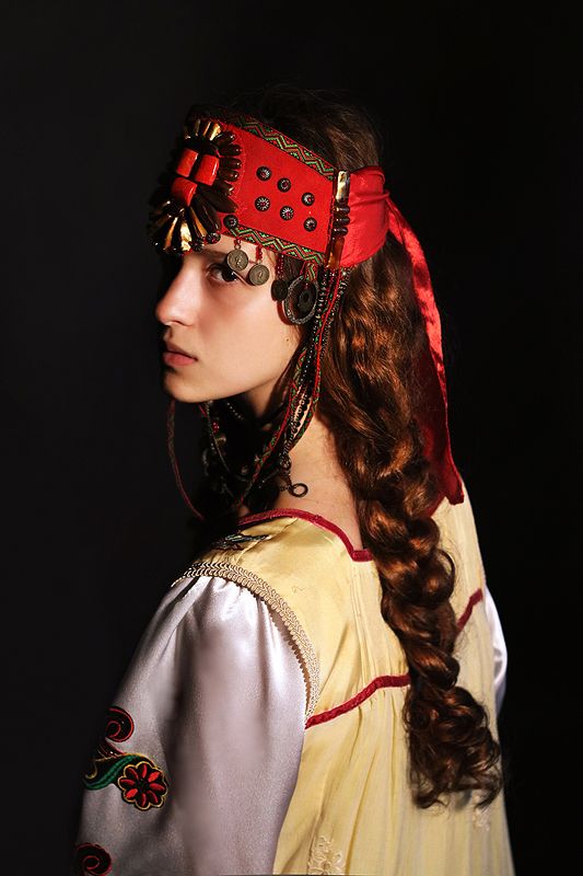 girl, model, ethnic, portrait, photography, fine art, fashion, этника, портрет, фотография, народный костюм Varvara фото превью