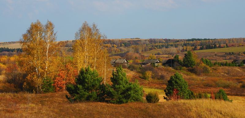 осень Осень в деревне фото превью