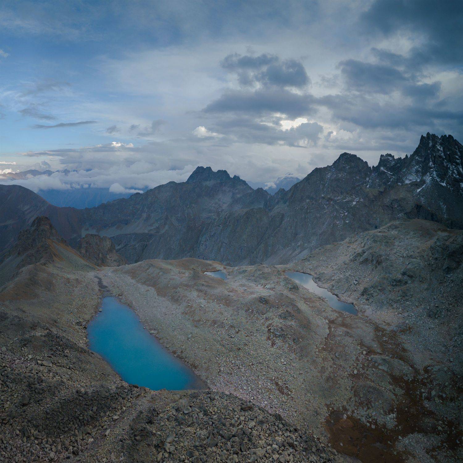 кавказ, домбай, пейзаж, горы, природа, озеро, Александр