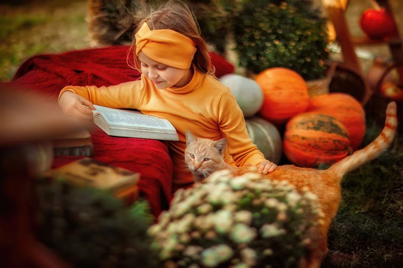 Оранжевая осень фото превью