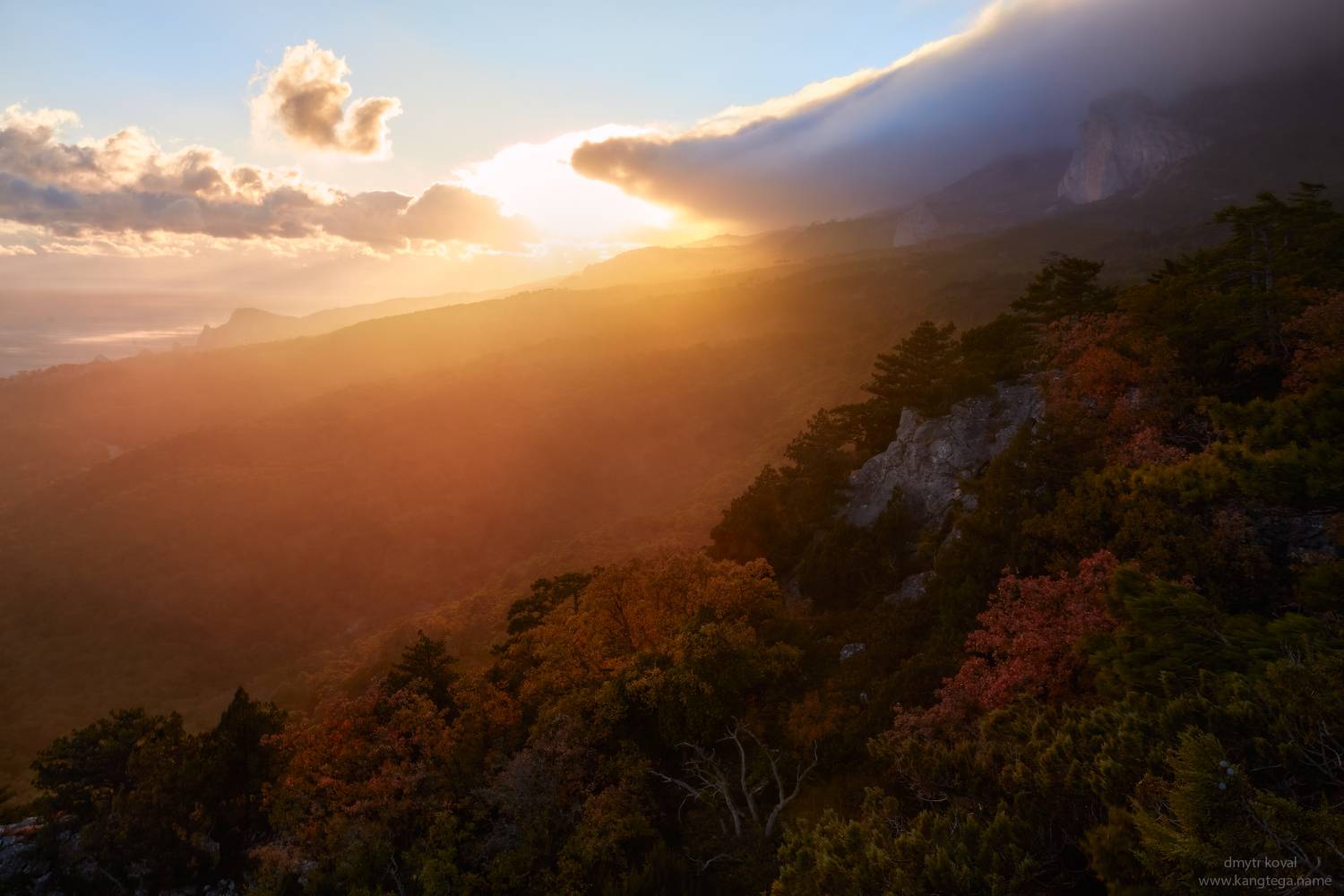 пейзажемагьё, пейзаж-как-виденье, Коваль Дмитр