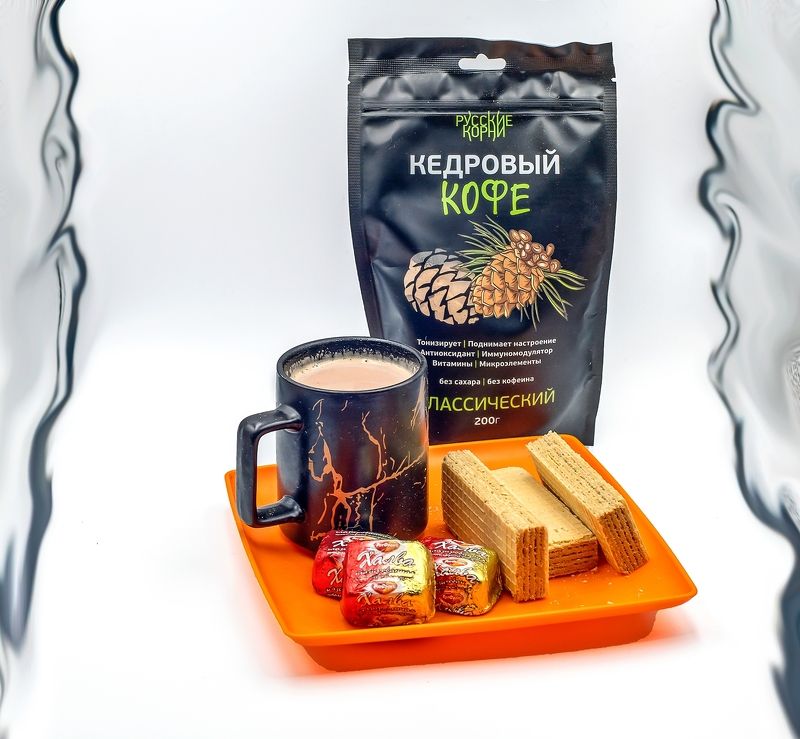 С утра кедровый кофе! Рекомендую! фото превью