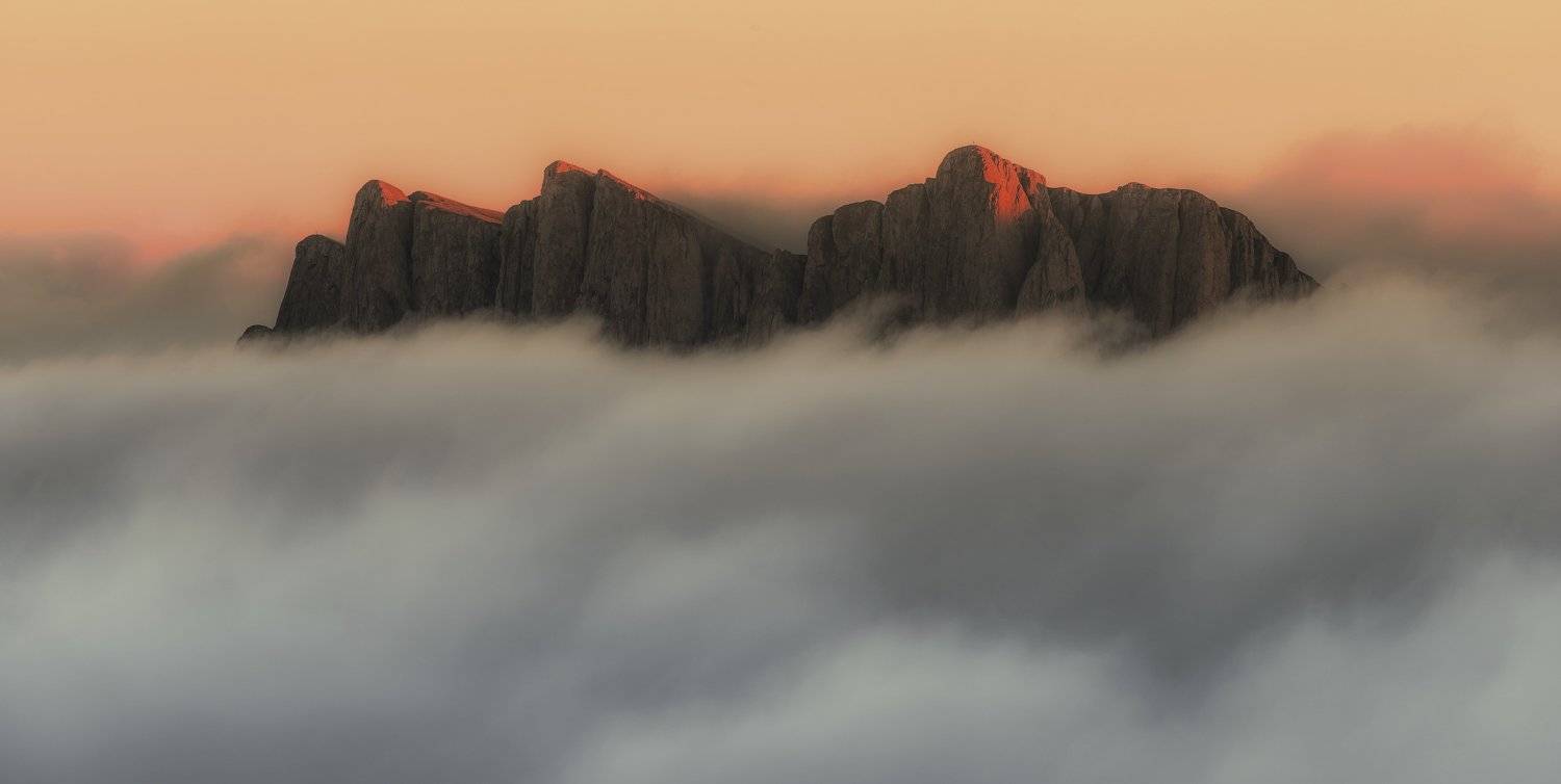 большой, тхач, осень, 2015, облака, туман, утро, ФЁДОР