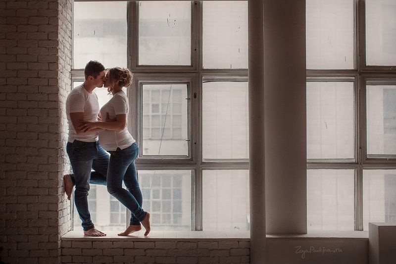 любовь, пара, беременность, студия В ожидании фото превью