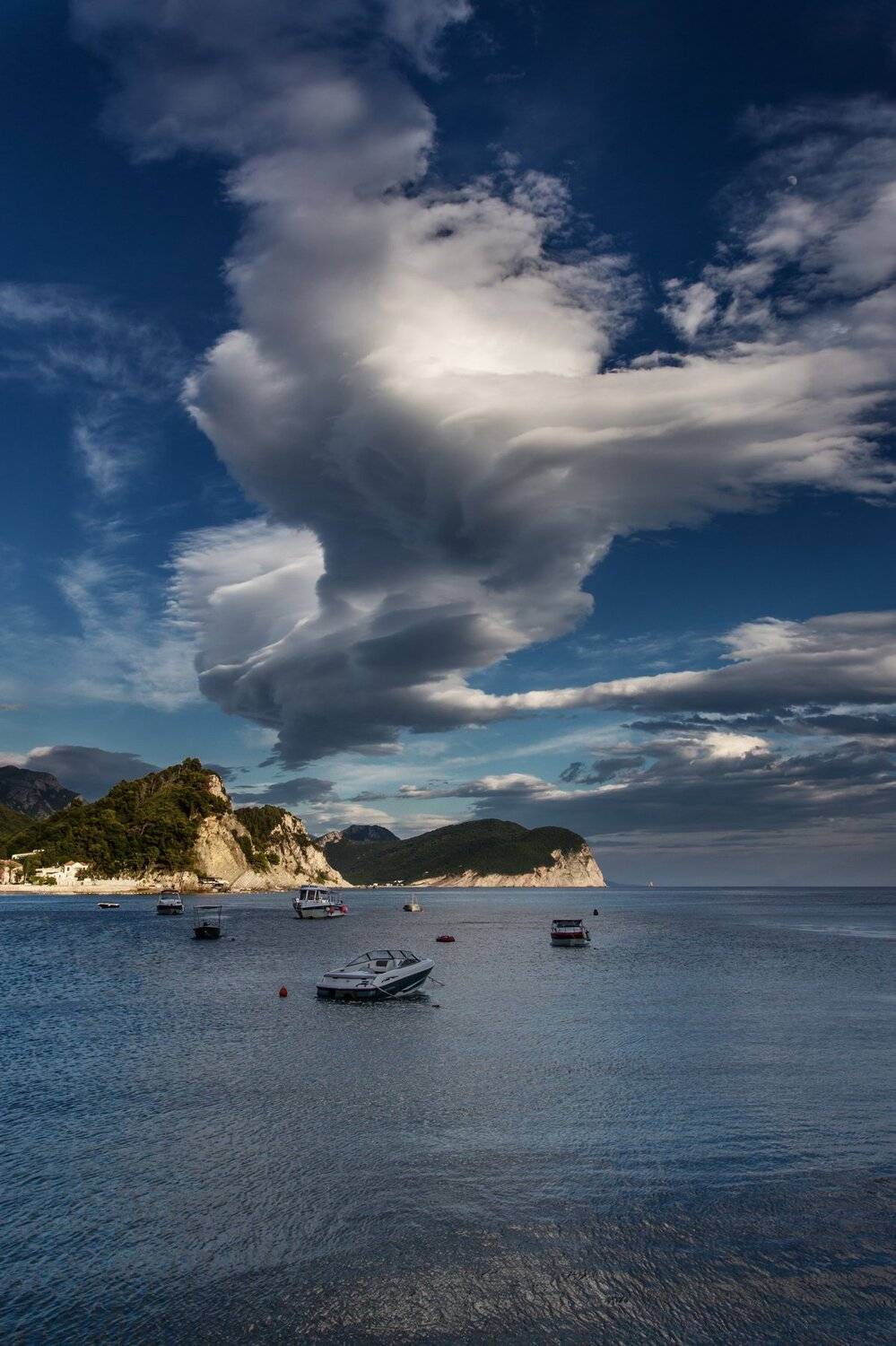 море облака вечер, Павел Попов