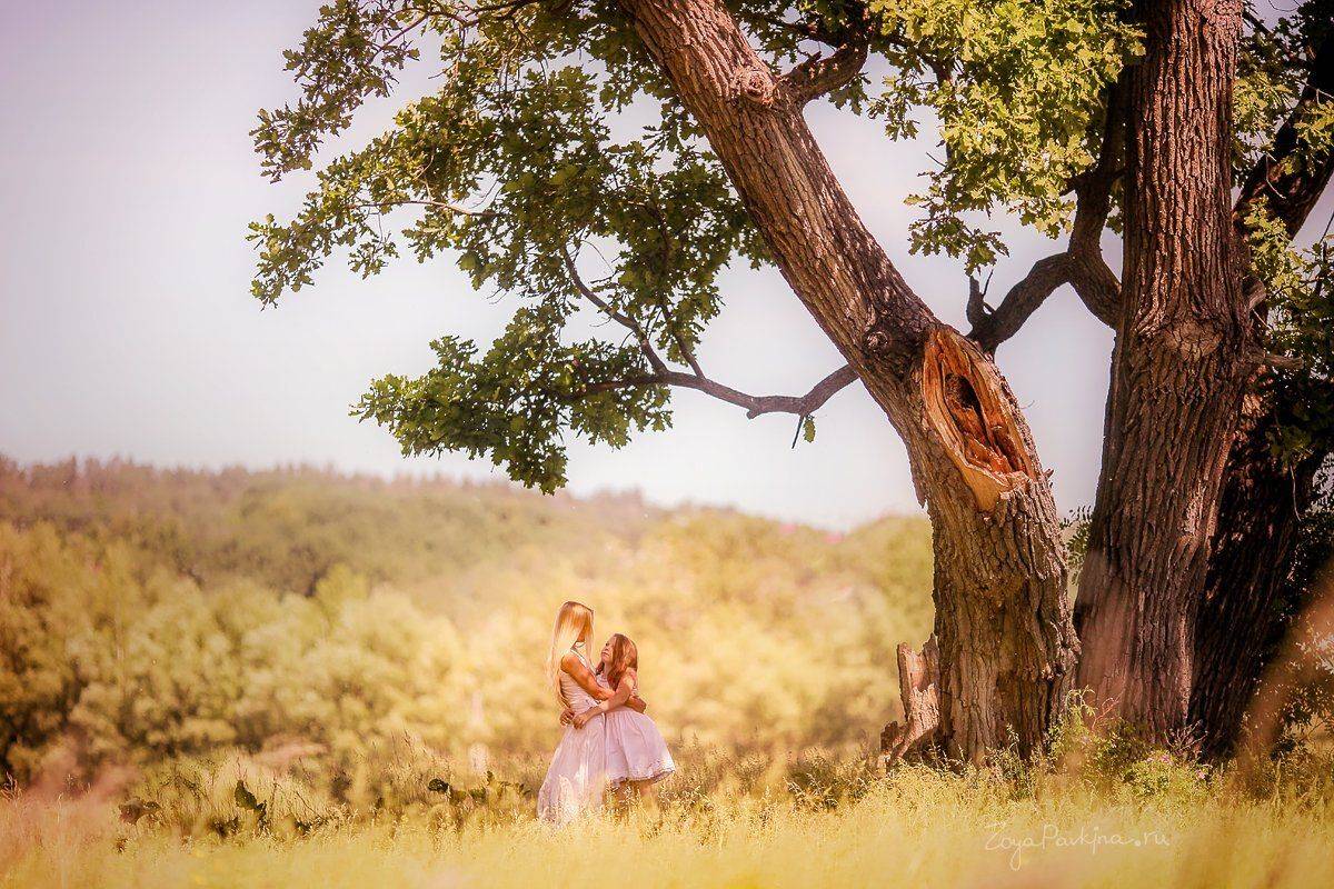 лето, счастье, любовь, мама, дочка, Зоя Павкина