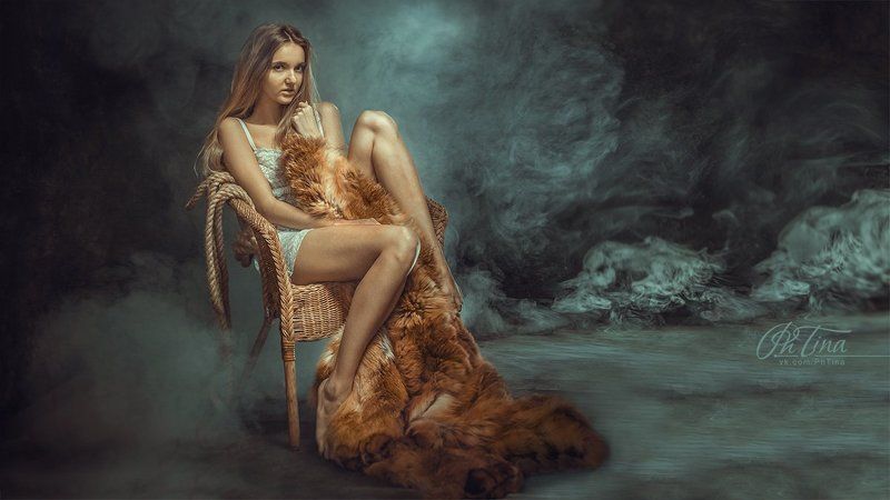 beautiful, girl, portrait Люба фото превью