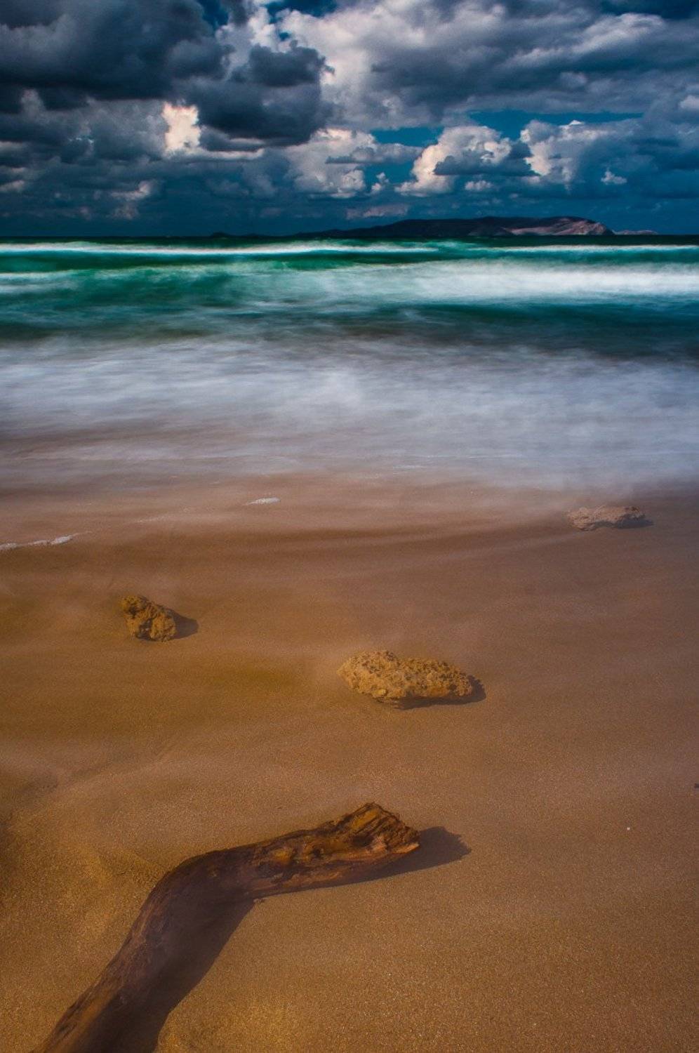 коряга, море, небо, остров, греция, крит, Еремеев Евгений