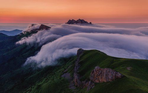 Вершины Кавказа.