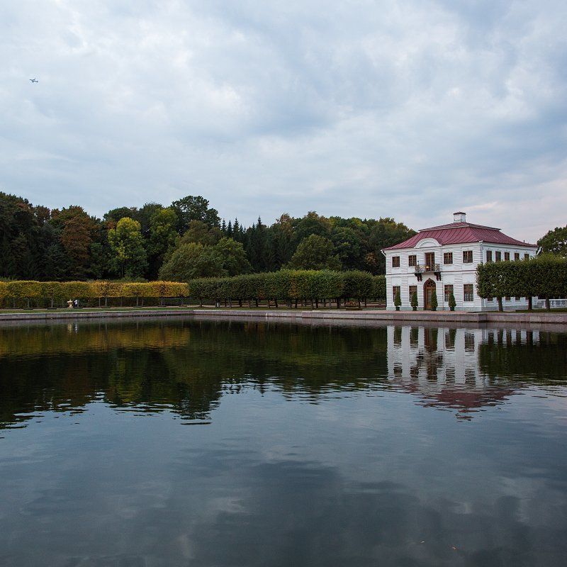 Петергоф осенний фото превью