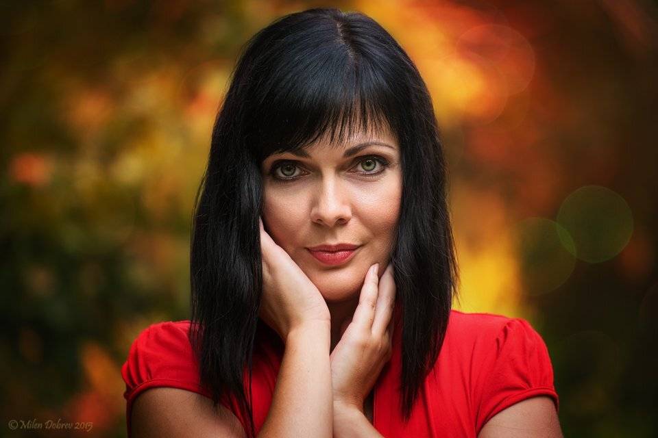 Portrait, autumn, beauty, Милен Добрев