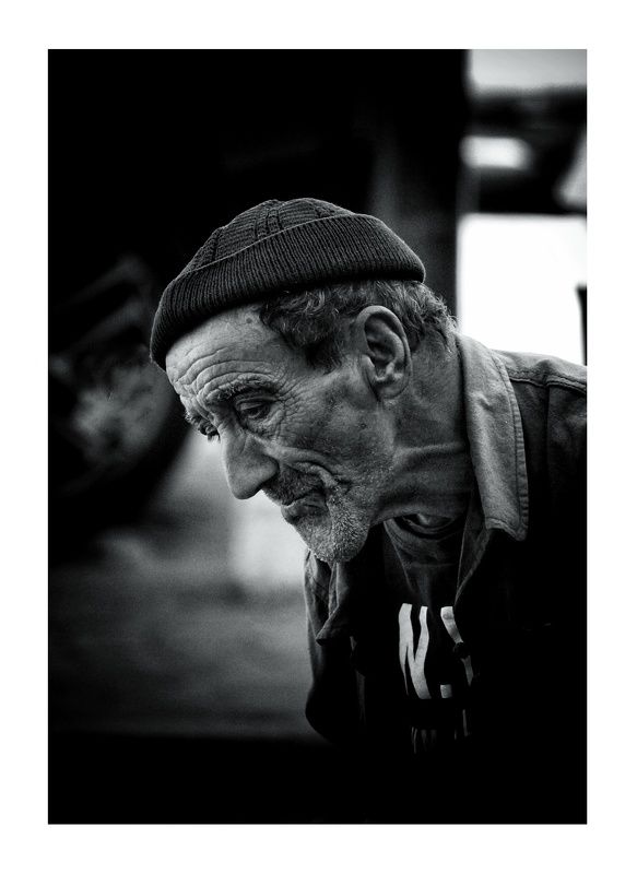 #blackandwhite #portrait #photographer The old man  фото превью