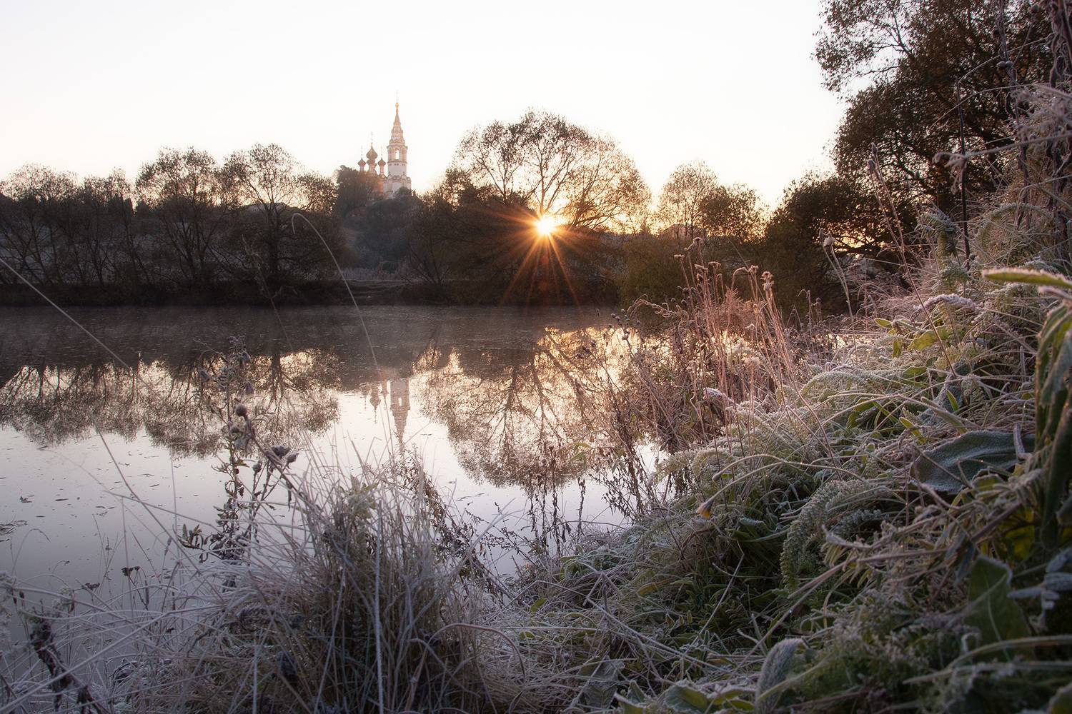 осень, озеро, московская область, заморозки, Чавыкина Анастасия