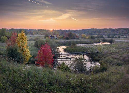 Деревенский вечер