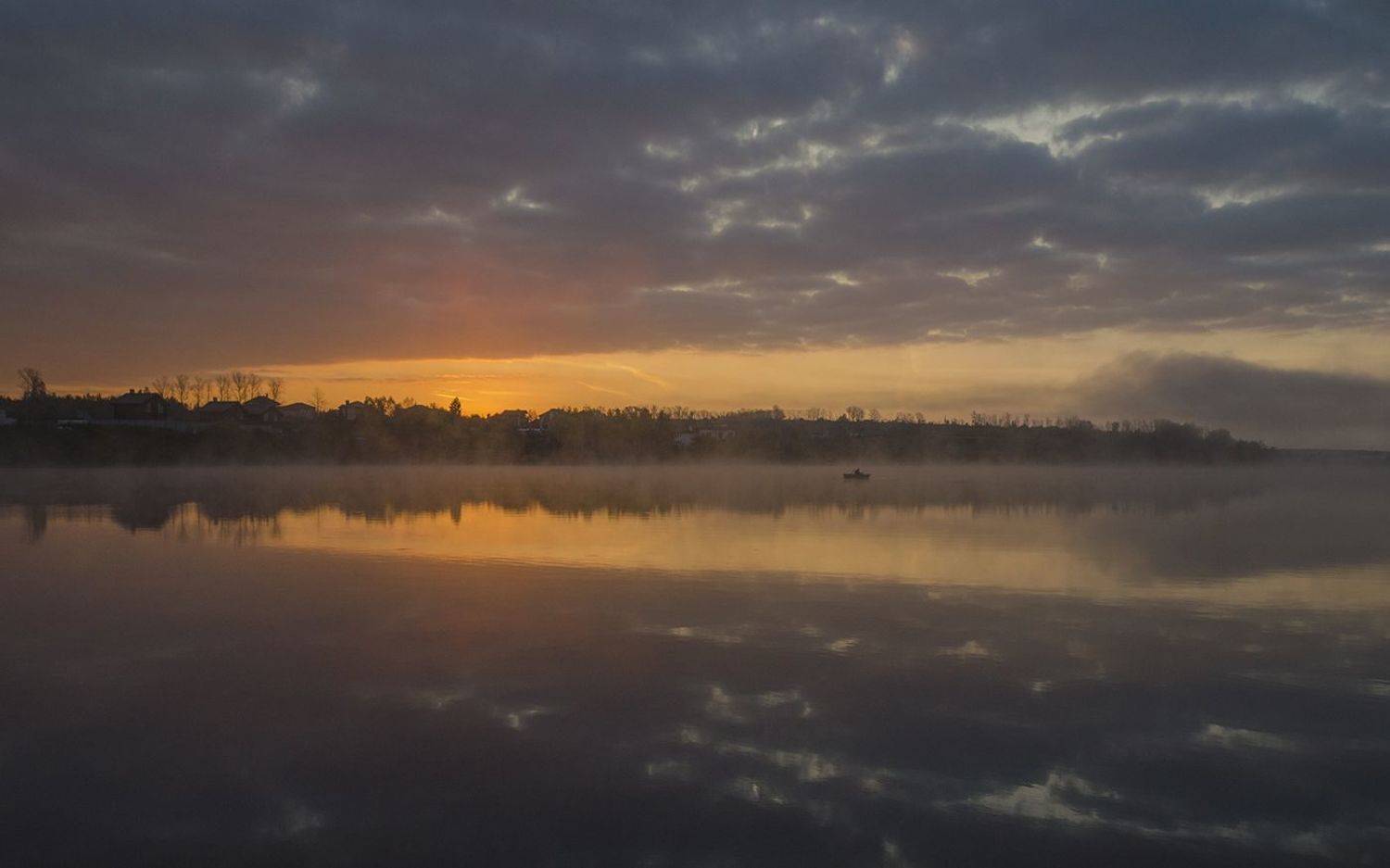 заря, утро, рассвет, архангельское, Михаил Агеев