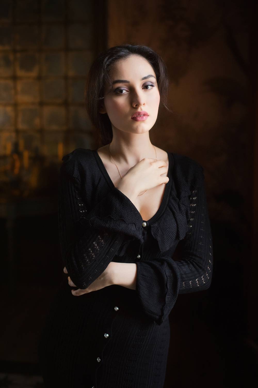 портрет, девушка, Алексей Назаров