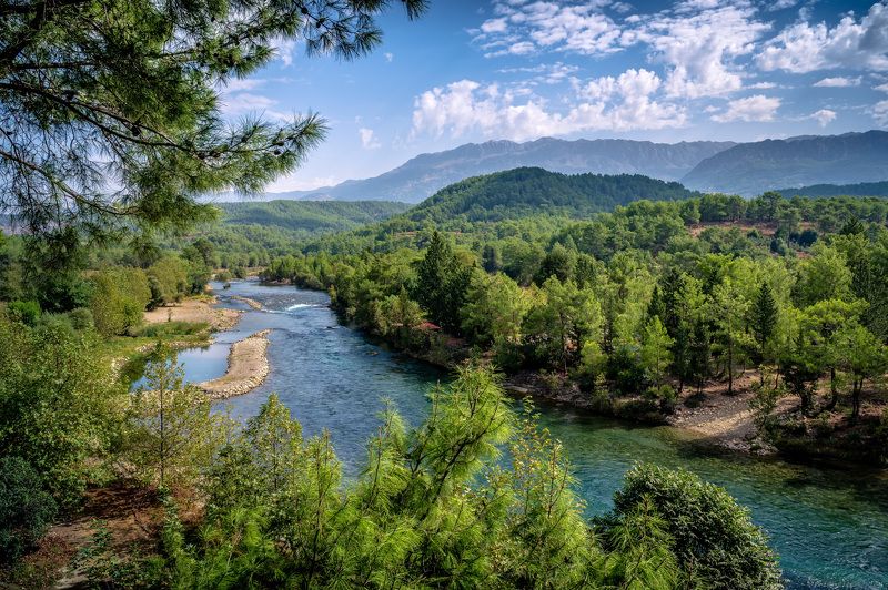 Река Кёпрючай, Турция фото превью