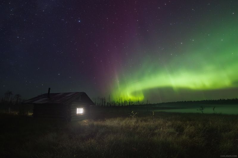 Ночная буря за окном фото превью