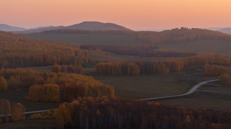 Осенний пейзаж фото превью