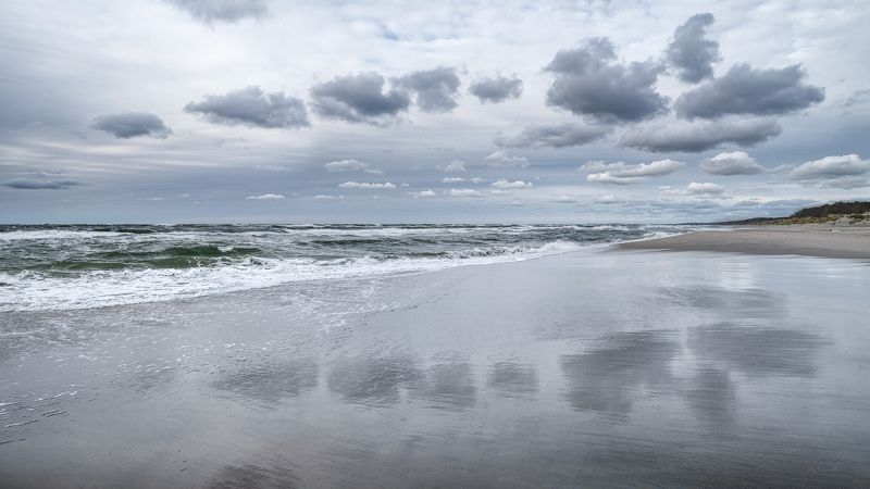 балтика, море, балтийское море, калининградская область, облака, шторм Облака Балтики фото превью