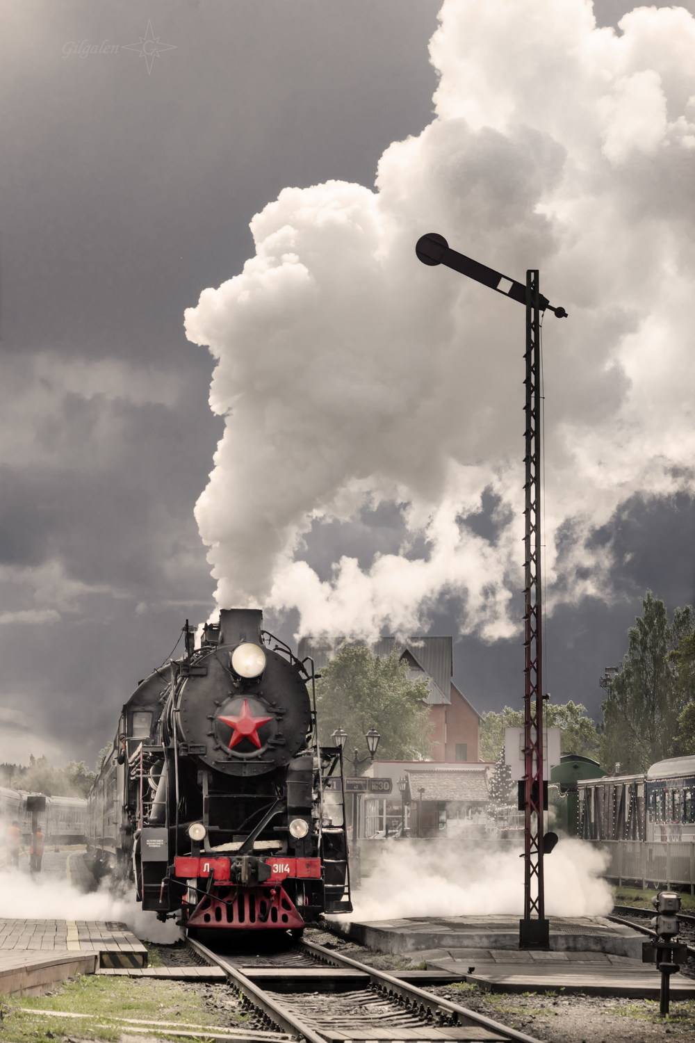 паровоз, сортавала,  Gilgalen