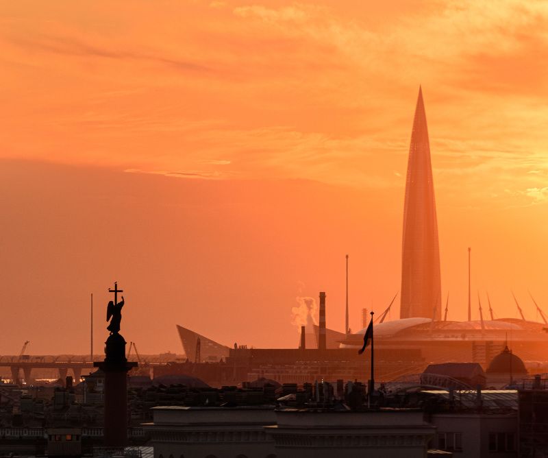 город питер санкт-петербург вечер закат sunset night evening sun city saint-petersburg  фото превью