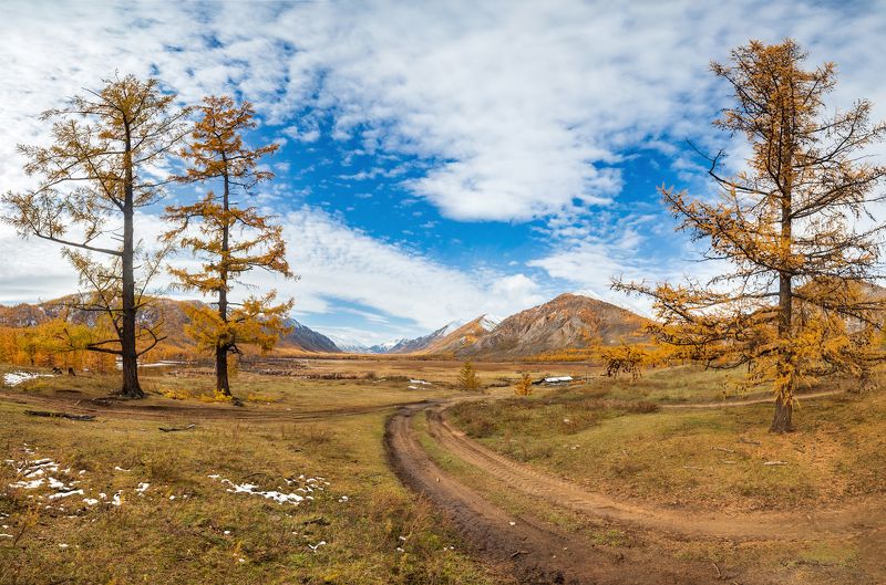 Саяны. Долина р. Жомболок фото превью