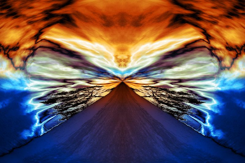 creative, креатив, манипуляция, концепция, абстракция, миры, abstraction, digital, art, crack, worlds, rapprochement Разлом Миров. Сближение... фото превью