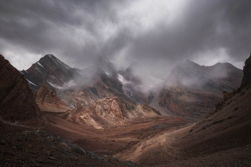 таджикистан,горы,фаны Высоко в горах фото превью