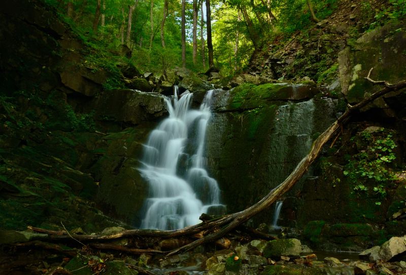 Водопад на ключе Водолей. фото превью