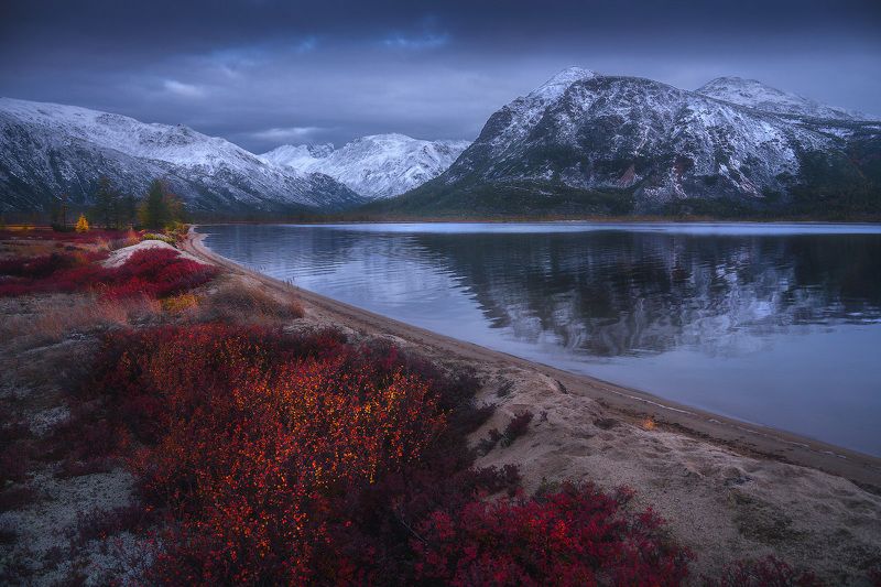 Осенним утром