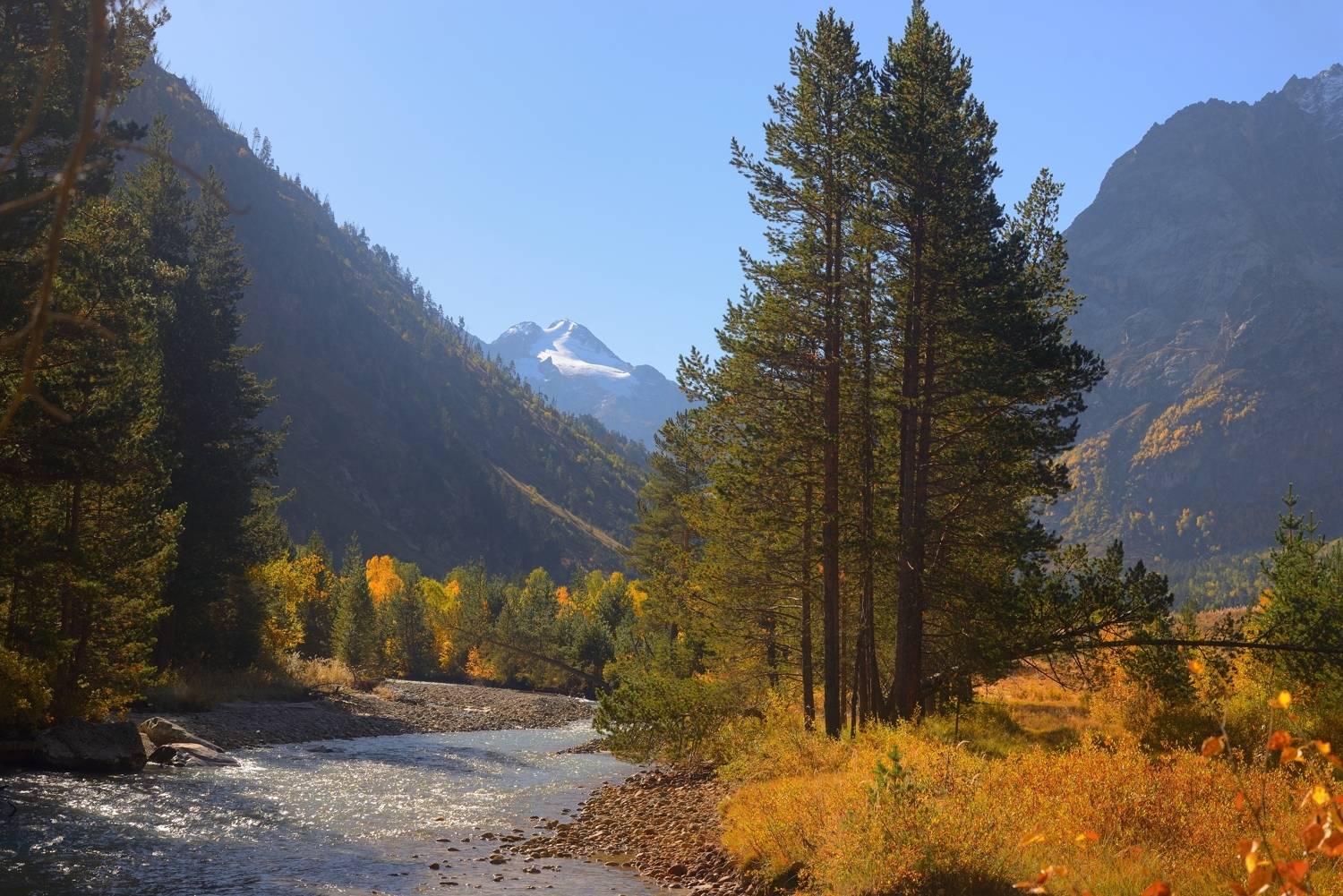 горы осень чиринкол, Александр Жарников