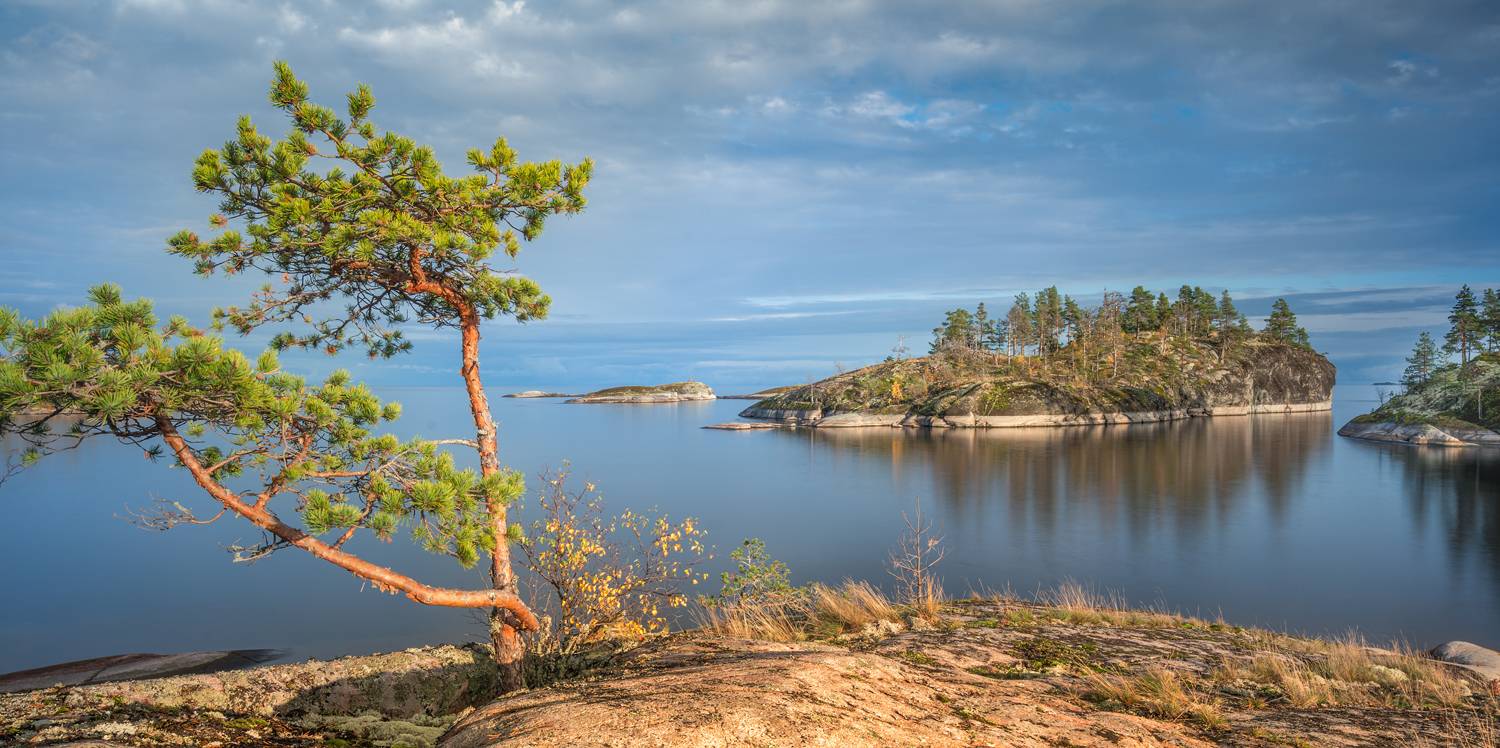 пейзаж, природа,озеро, Ладога, Карелия, Россия, Лариса Дука