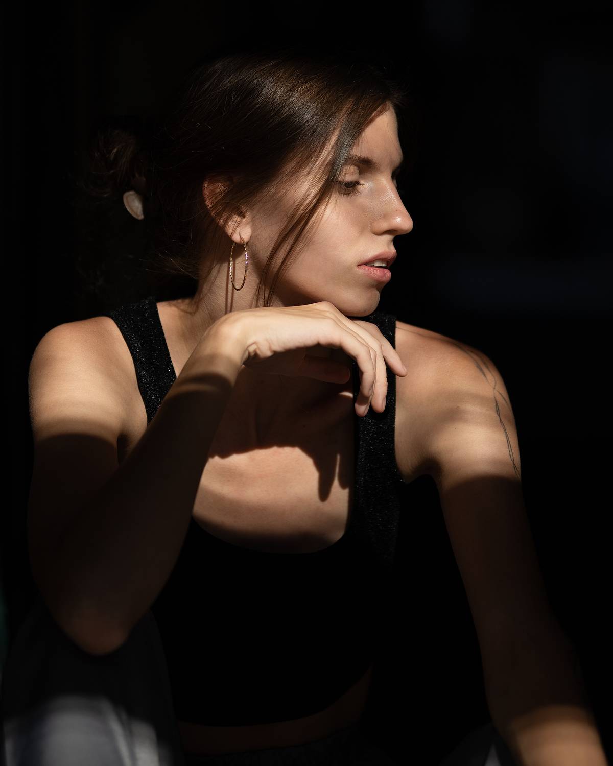 портрет, портретная фотография, женский портрет, естественный свет, фотосессия, цвет, девушка, естественность, Кармаков Матвей