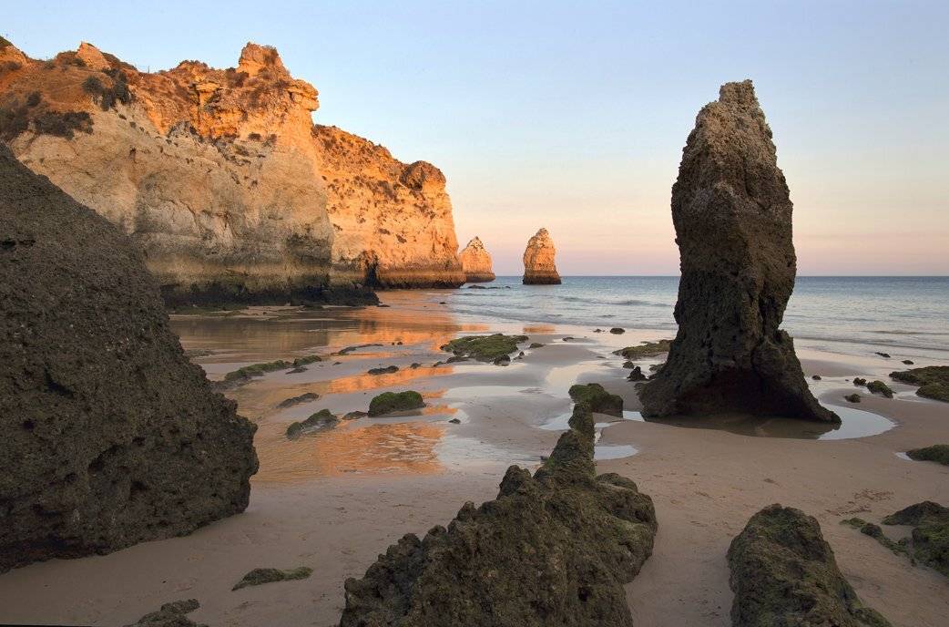 Algarve, Beach, Ocean, Prainha, Tide, Алгарве, Океан, Пляж, Португалия, Марченко Дмитрий