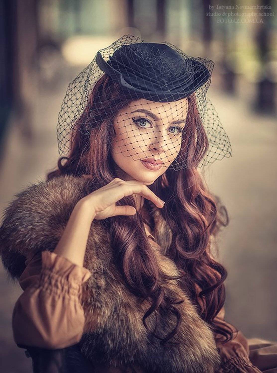 Взгляд, Винтаж, Портрет, Ретро, Невмержицкая Татьяна
