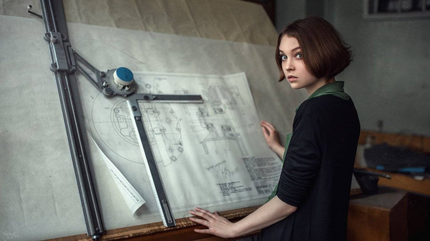 Portrait, Портрет, Георгий Чернядьев