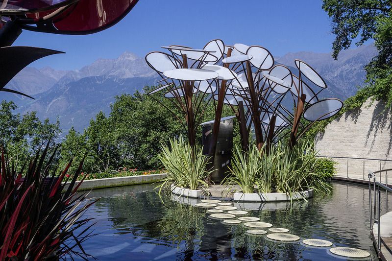 Die Gärten von Schloss Trauttmansdorff in Meran/Südtirol. фото превью