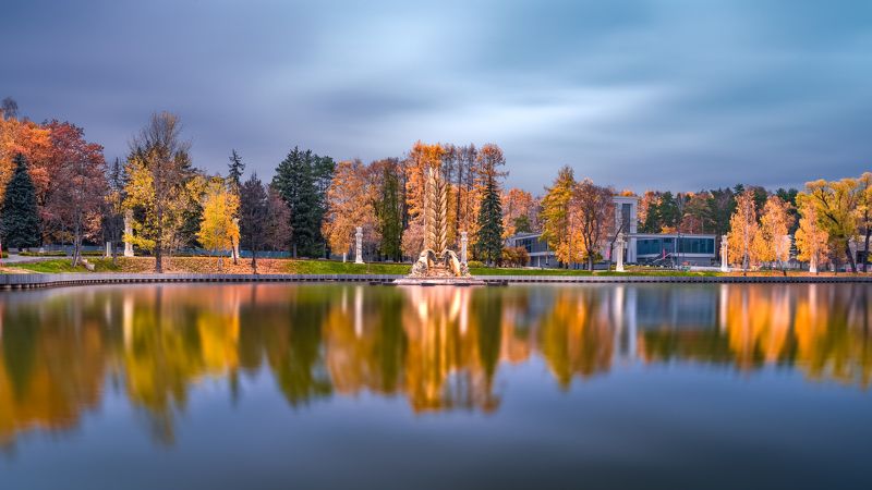 Осень на ВДНХ фото превью