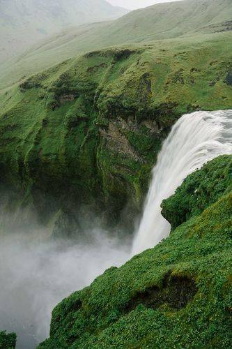 Waterfall in Iceland