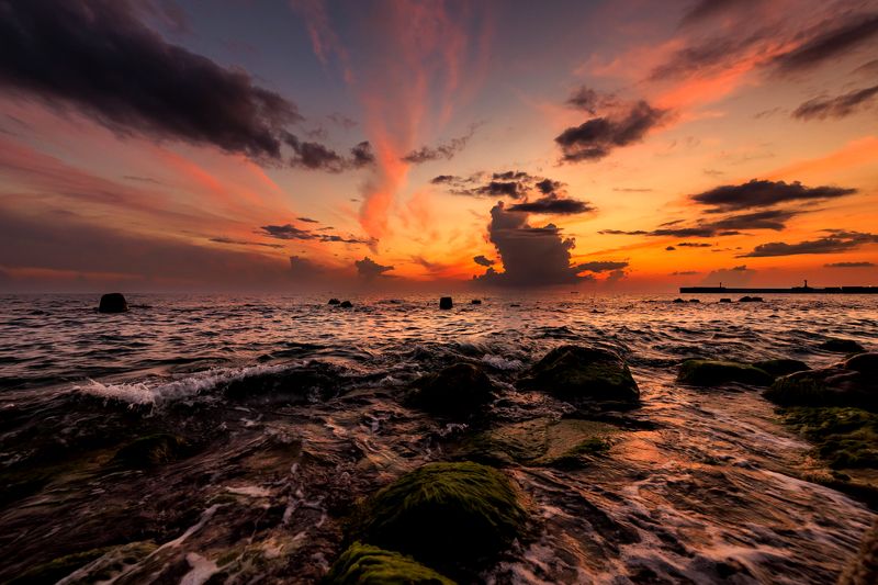 Осенние закаты в Сочи фото превью