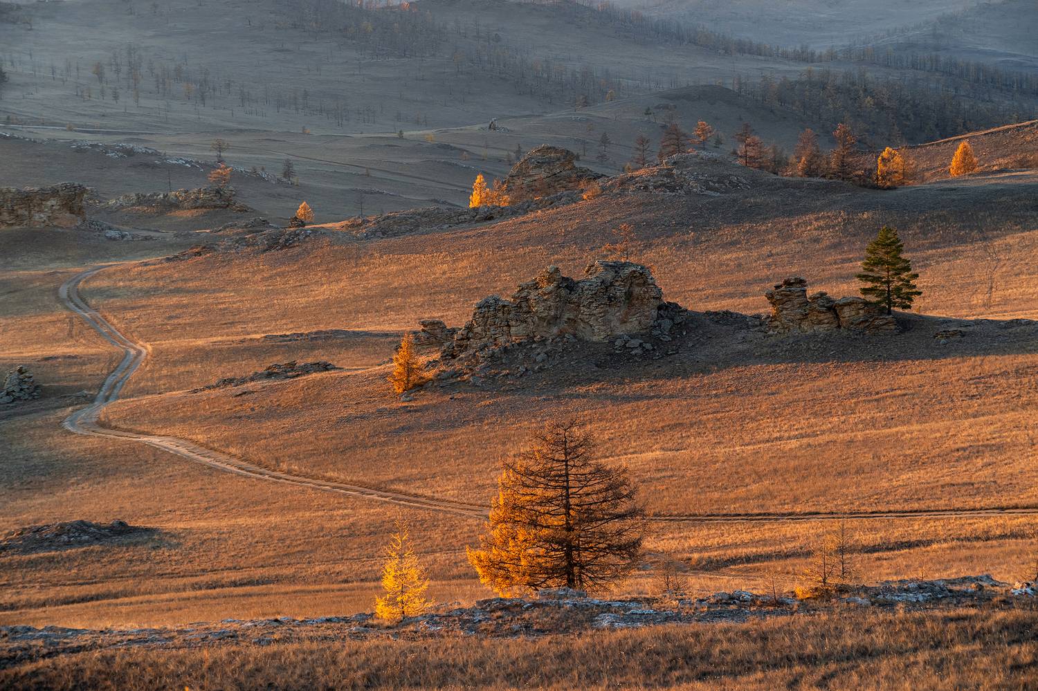 байкал, тажераны, осень, Тильпунов Михаил