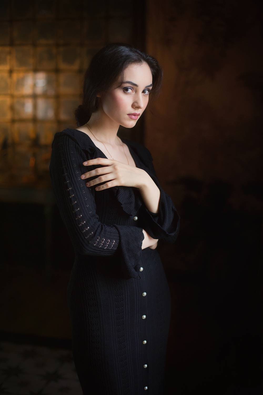 портрет, девушка, Алексей Назаров