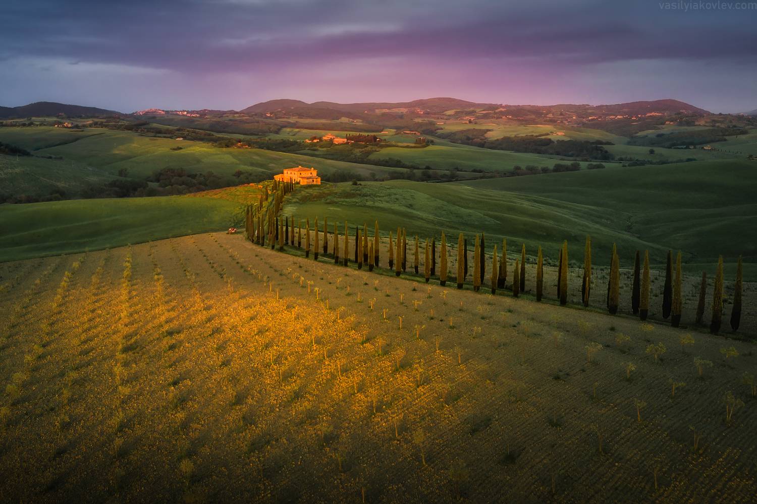тоскана, италия, Василий Яковлев