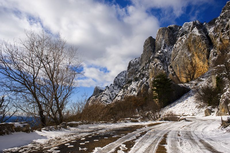 Зима в Крыму.... фото превью