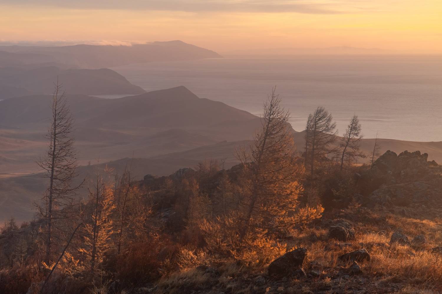 байкал, тажераны, осень, Тильпунов Михаил