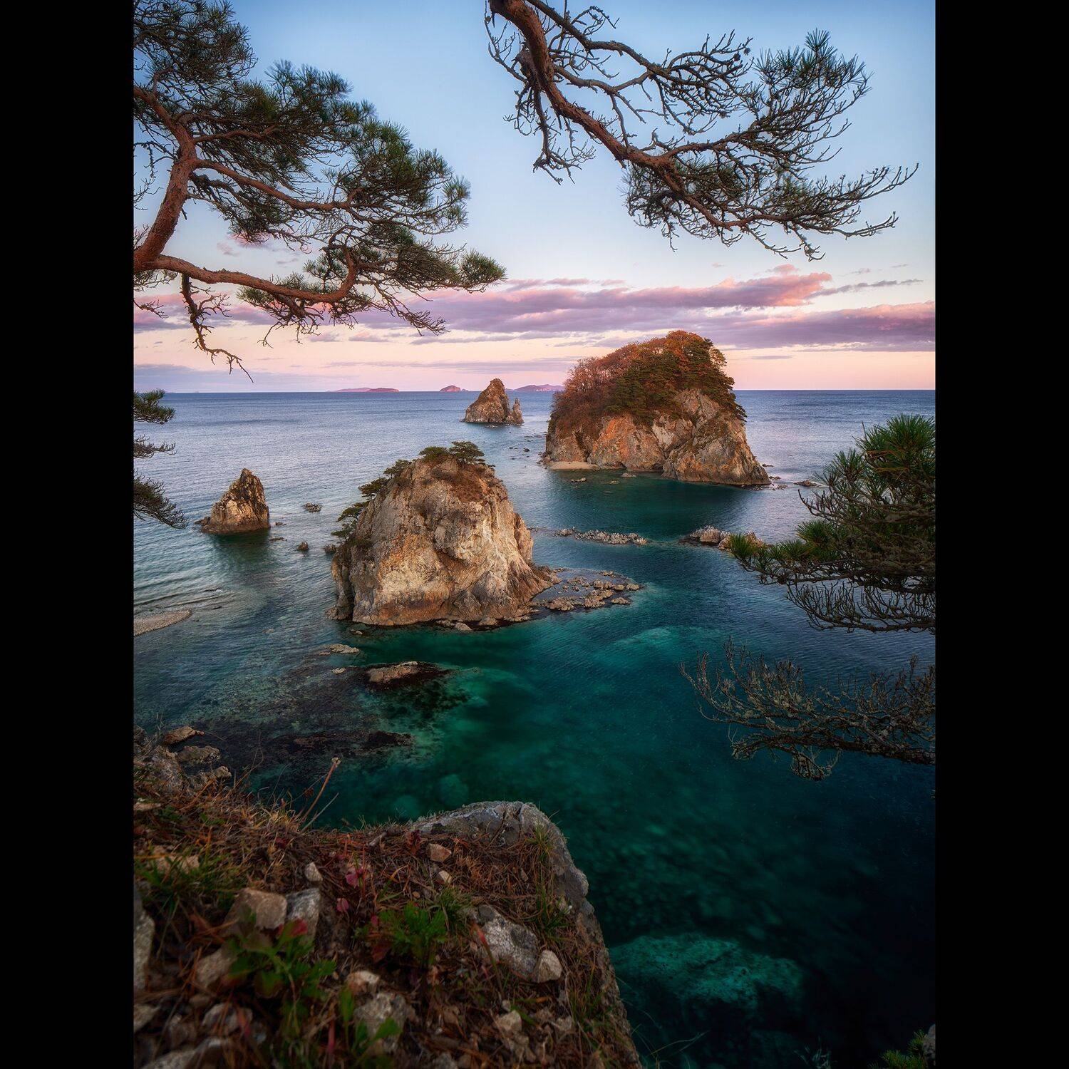 приморье, россия, приморский край, море, японское море, закат, кекур, природа, пейзаж, Ivan A. Godovikov